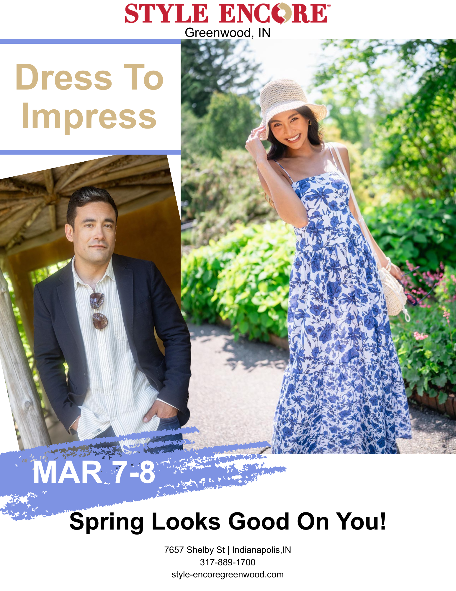 Dress To Impress Event Flyer